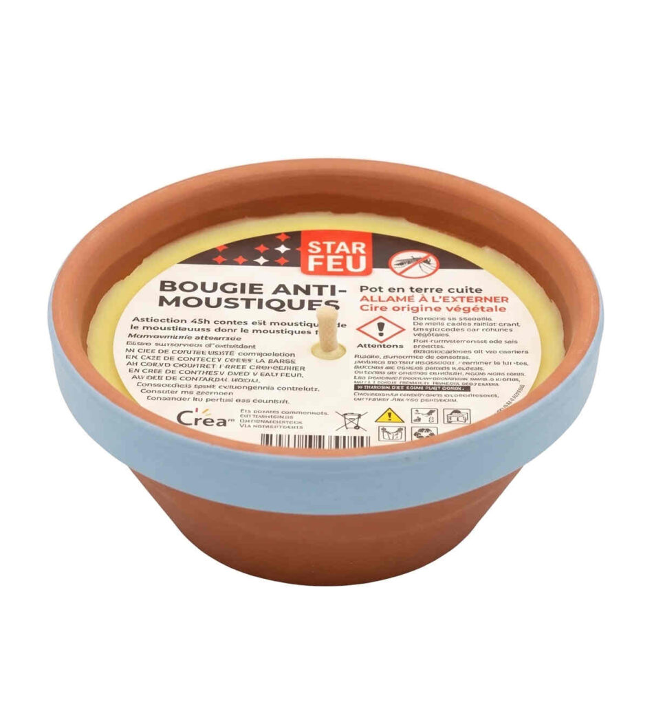 bougie anti moustique efficace efficace longue durée