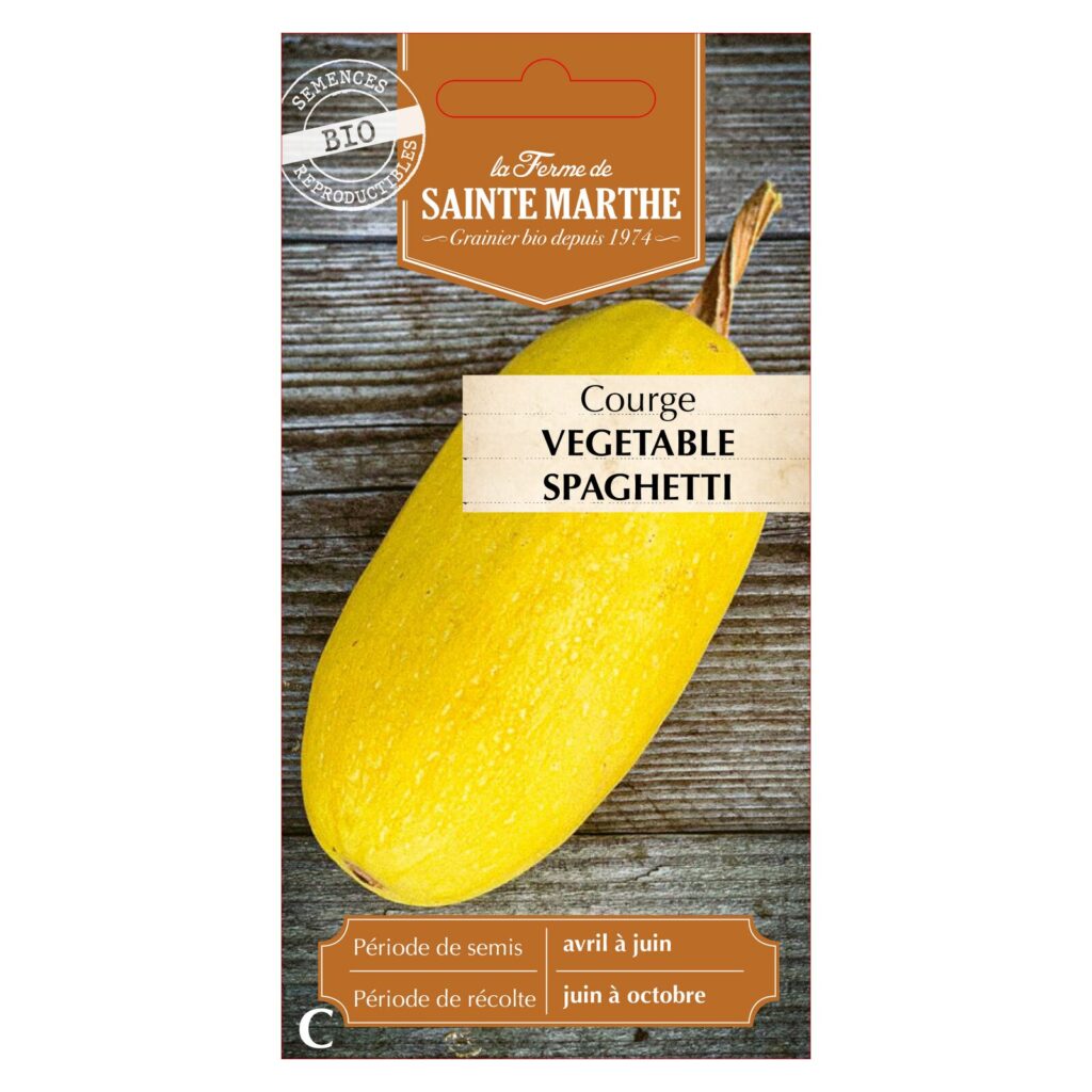 Courge Vegetable Spaghetti - 15 graines BIO — sachet recto