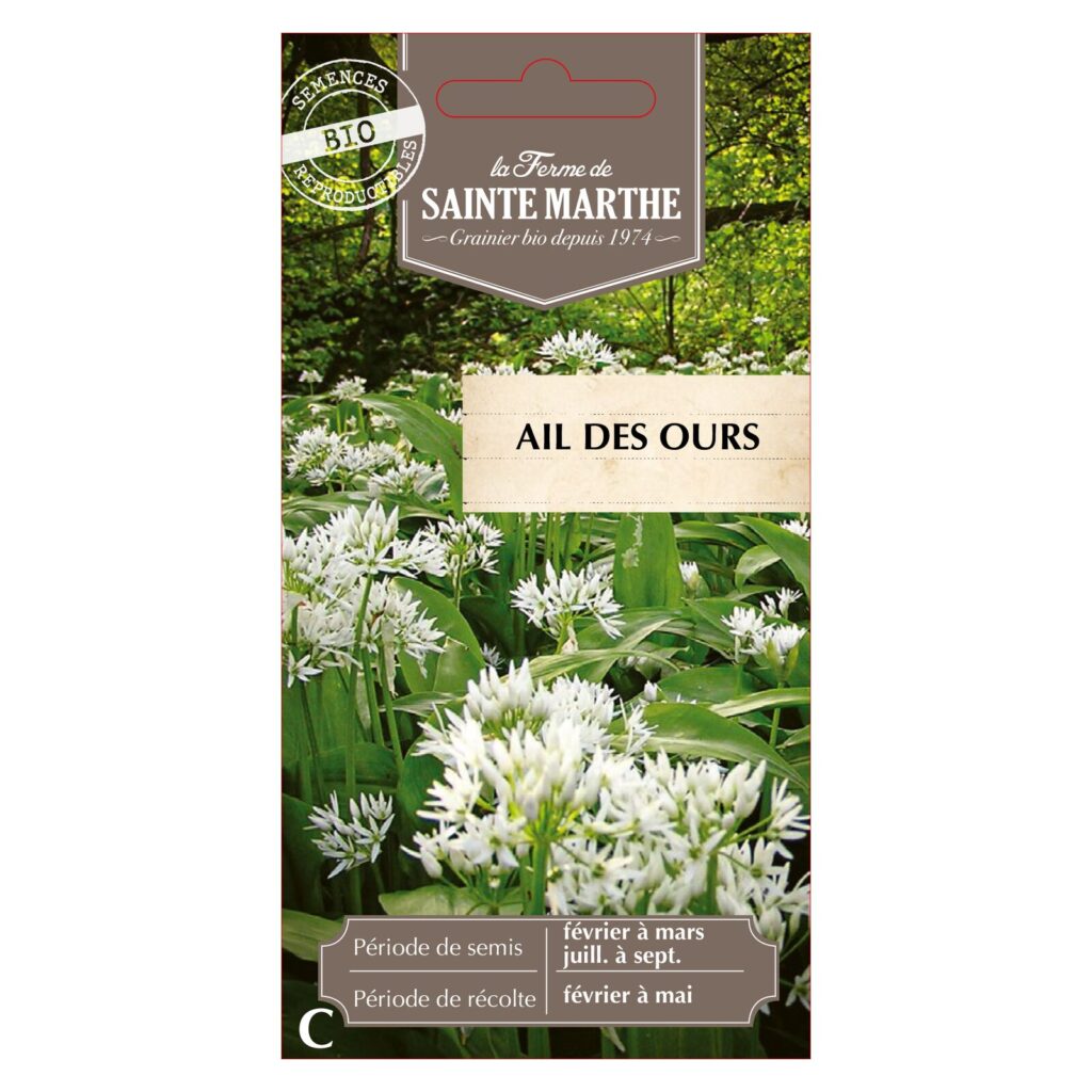 Ail des Ours - 50 graines bio — sachet recto